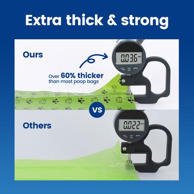 Show full view: Pawview Dog Poop Bags, Lavender Scented, Green, 21 rolls/315 bags slide 8 of 11