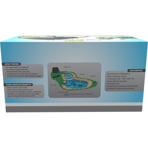 Tetra Pond Air Pump Kit, 100-gal