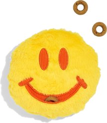 Wild One Smiley Face Plush Dog Toy