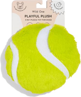 Show full view: Wild One Tennis Ball Plush Dog Toy slide 4 of 5