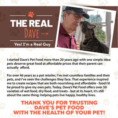 Show full view: Dave's Pet Food Naturally Healthy Grain-Free Turkey Dinner Pate Canned Wet Cat Food, 5.5-oz can, case of 24 slide 10 of 12