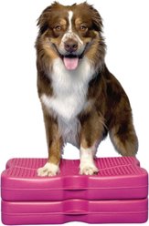 Blue-9 Propel Air Platform Canine Conditioning Dog Fitness Equipment & Accessories, Pink, 2 count