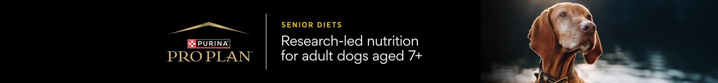 Purina Pro Plan Senior Diets Research-led nutrition for adult dogs aged 7+