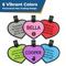 Show in main carousel: GoTags Personalized Silicone Heart Dog & Cat ID Tag, Large, Gray slide 4 of 8