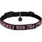 Show in main carousel: GoTags Nylon Personalized Breakaway Cat Collar with Bell, Black, 8 to 12-in neck, 1/2-in wide slide 1 of 9