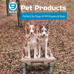 Blue-9 Happy Dog Starter Bundle includes KLIMB Training Platform, Traction Mat, Inspire Training Treat Pouch & Training Treats, Tan slide 2 of 8