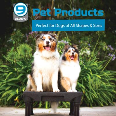 Show full view: Blue-9 Happy Dog Starter Bundle includes KLIMB Training Platform, Traction Mat, Inspire Training Treat Pouch & Training Treats, Black slide 8 of 8