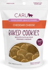 Caru Cheddar Cheese Baked Cookie Dog Treats, 4-oz bag slide 1 of 7