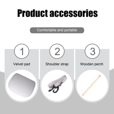 Show full view: Halinfer Portable Bird Travel Carrier Cage, 1-lb bag, Green slide 3 of 7