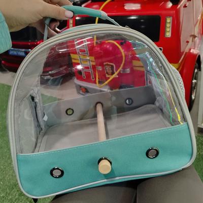 Show full view: Halinfer Portable Bird Travel Carrier Cage, 1-lb bag, Green slide 6 of 7