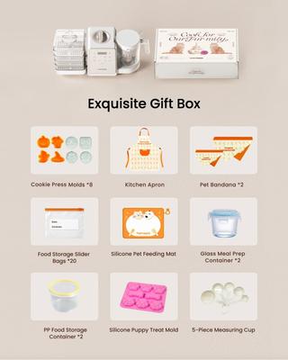 Show full view: Toptrees 7-in-1 All-Rounder Dog Treats Maker with Gift Box, White slide 2 of 11