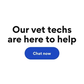Our vet team is here to help. Connect now.