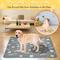 Show in main carousel: HOMAGICO Highly Absorbent Non-Slip Washable Dog Pee Pads with Dog Bowl, Gray, 35 x 40-in, 2 slide 6 of 6
