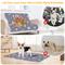 Show in main carousel: HOMAGICO Super Absorbent Non-Slip Washable Dog Pee Pads with Leash, Gray, 72 x 72-in, 1 slide 4 of 6