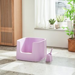 Michu Container Cat Litter Box with Scoop, XX-Large: 8-lb box, Stella slide 2 of 9