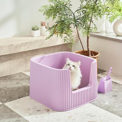 Show full view: Michu Container Cat Litter Box with Scoop, XX-Large: 8-lb box, Stella slide 4 of 9