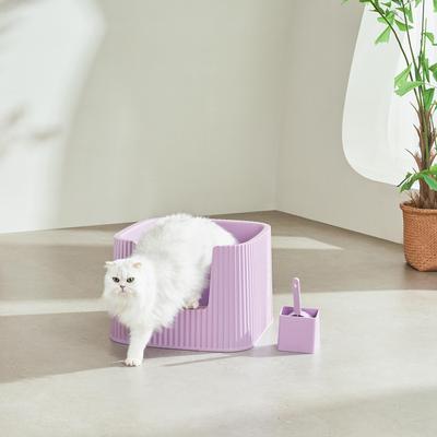 Show full view: Michu Container Cat Litter Box with Scoop, XX-Large: 8-lb box, Stella slide 6 of 9