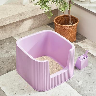 Show full view: Michu Container Cat Litter Box with Scoop, XX-Large: 8-lb box, Stella slide 3 of 9