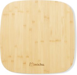 Michu High-Quality Deluxe Cat Litter Box Bamboo Lid, 8-lb box