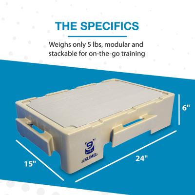 Show full view: Blue-9 KLIMB Jr. Professionally Designed Dog Training Platform & Manners Video Tutorial, Tan slide 3 of 8