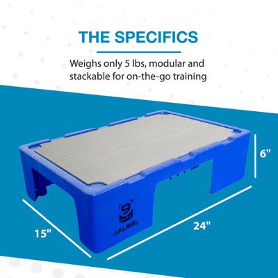 Show full view: Blue-9 KLIMB Jr. Professionally Designed Dog Training Platform & Manners Video Tutorial, Blue slide 3 of 8