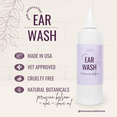 Show full view: Lanana Creek Farms Botanical Dog Ear Wash, 7.7-fl oz bottle slide 4 of 5