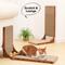 Show in main carousel: FUKUMARU Curved Furniture Protector 26.8-in Cardboard Paper Cat Scratcher Pad, Brown, 2 count slide 2 of 8