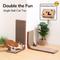 Show in main carousel: FUKUMARU Curved Furniture Protector 26.8-in Cardboard Paper Cat Scratcher Pad, Brown, 2 count slide 5 of 8