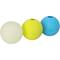 Show in main carousel: Chew King by Mammoth Glowing Fetch Tough Chew Combo Ball Dog Toy, White, Green & Blue, 3-in slide 1 of 10