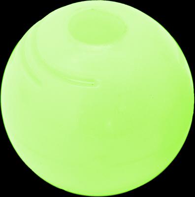 Show full view: Chew King by Mammoth Glowing Bacon Flavored Fetch Tough Chew Ball Dog Toy, Orange, 2.5-in, 2 count slide 3 of 9