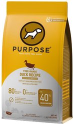 Purpose Free-Range Duck with Postbiotics Dry Dog Food, 4.5-lb bag