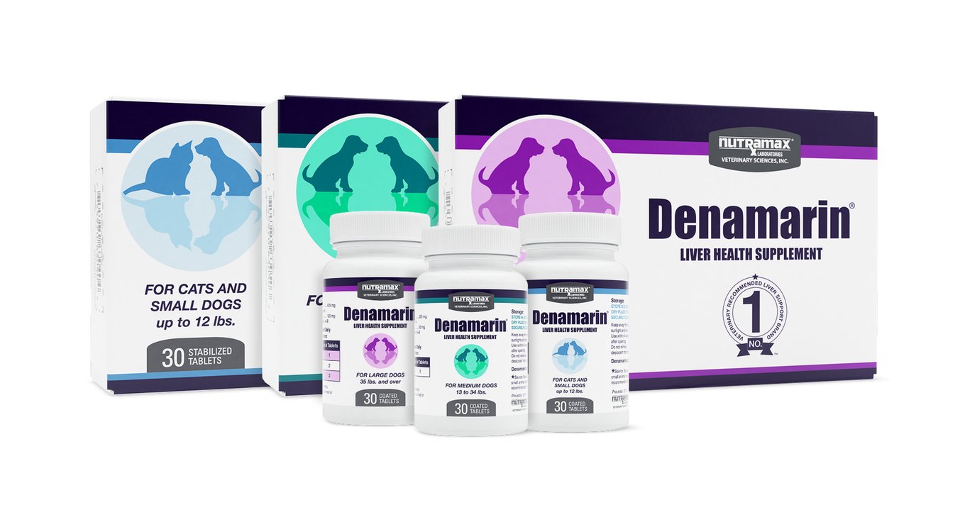 NUTRAMAX Denamarin with S-Adenosylmethionine & Silybin Tablets Liver ...