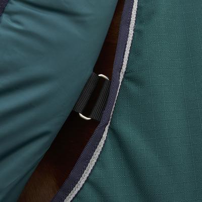 Show full view: WeatherBeeta ComFiTec Plus Dynamic Neck Cover 220G Horse Turnout, Forest Green/Navy, X-Large slide 2 of 3