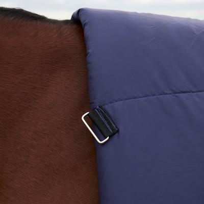 Show full view: WeatherBeeta ComFiTec Plus Dynamic High Neck 220G Horse Turnout, Navy/Forest Green, 72-in slide 3 of 9