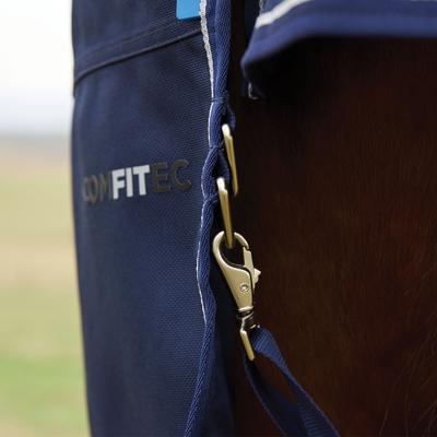 Show full view: WeatherBeeta ComFiTec Ultra Standard Neck 220G Horse Turnout, Navy, 81-in slide 6 of 8