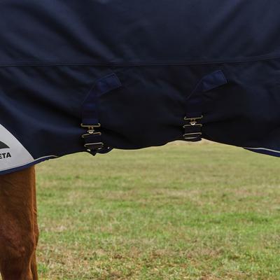 Show full view: WeatherBeeta ComFiTec Ultra Standard Neck 220G Horse Turnout, Navy, 81-in slide 5 of 8