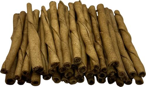 Show full view: The Treat Shack Twists 5-in Peanut Butter Flavor Rawhide Dog Chew Treats, 12 count slide 8 of 8