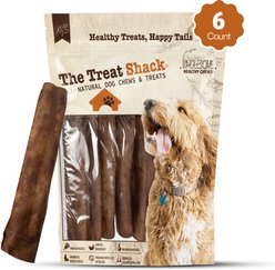 The Treat Shack Retriever Rolls 7 to 8-in Beef Flavor Rawhide Dog Chew Treats, 6 count slide 2 of 7