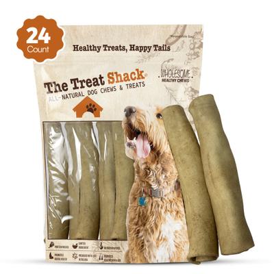 Show full view: The Treat Shack Retriever Rolls 7 to 8-in Chicken Flavor Rawhide Dog Chew Treats, 24 count slide 3 of 8