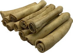 The Treat Shack Retriever Rolls 7 to 8-in Chicken Flavor Rawhide Dog Chew Treats, 24 count