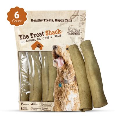 Show full view: The Treat Shack Retriever Rolls 7 to 8-in Chicken Flavor Rawhide Dog Chew Treats, 6 count slide 3 of 8