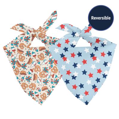 Show full view: Dog Bandana Co. Patriotic Summer Dog Bandana, Small slide 2 of 5