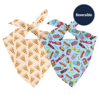 Show full view: Dog Bandana Co. Pizza & Food Dog Bandana, Small slide 7 of 9