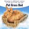 Show in main carousel: Vila Handmade Portable Woven Grass Rabbit Bed slide 4 of 8