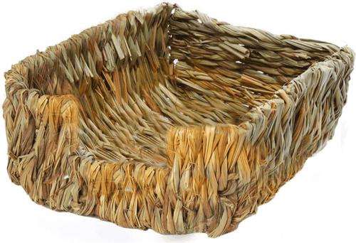 Show full view: Vila Handmade Portable Woven Grass Rabbit Bed slide 2 of 8
