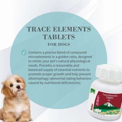Bioline Trace Element Tablets Supplement for Dogs, 160 count slide 2 of 6
