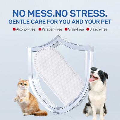 Show full view: Bioline Dental Finger Wipes for Dogs & Cats, 50 count slide 9 of 10