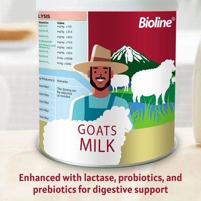 Show full view: Bioline Goat Milk Powder Supplement for Dogs & Cats, 7.1-oz jar slide 5 of 8