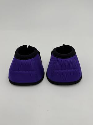 Show full view: ORTHO EQUINE Horse Bell Boots, Purple, Medium slide 2 of 4