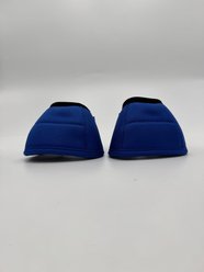 ORTHO EQUINE Horse Bell Boots, Royal Blue, Large slide 2 of 4